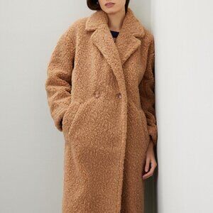 Oversized Sherpa Coat